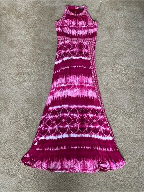 Tie-Dyed Maxi Dress